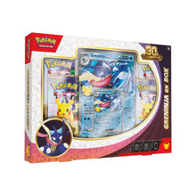 Pokémon TCG: 30th Celebration ex Box – Greninja ex / Sylveon ex (Assorteret)