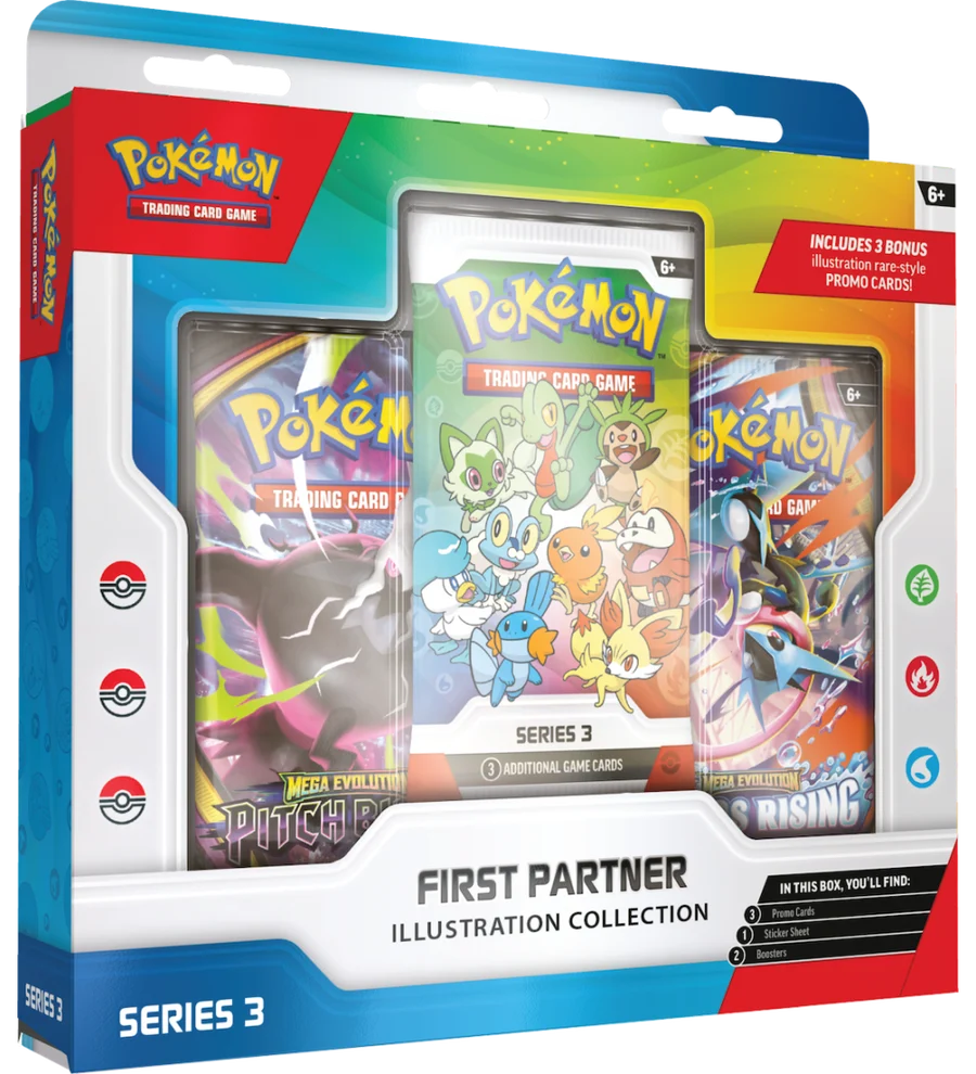 Pokémon TCG: First Partner Illustration Collection: Series 3 Box