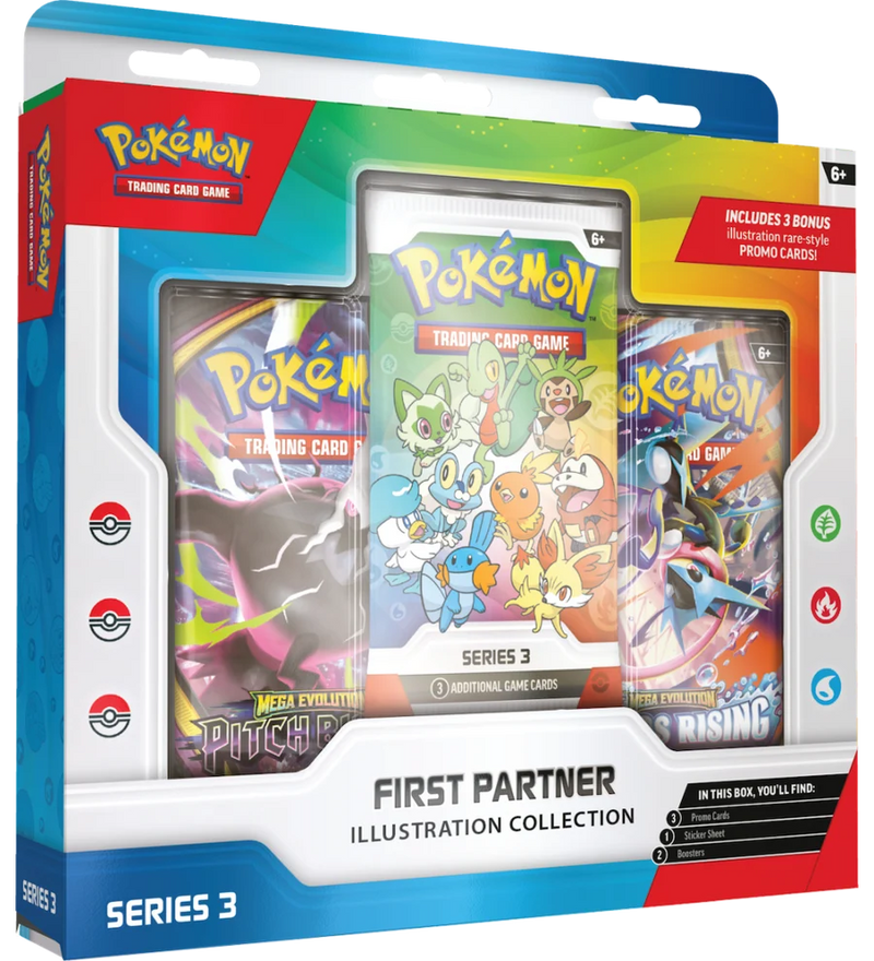 Pokémon TCG: First Partner Illustration Collection: Series 3 Box