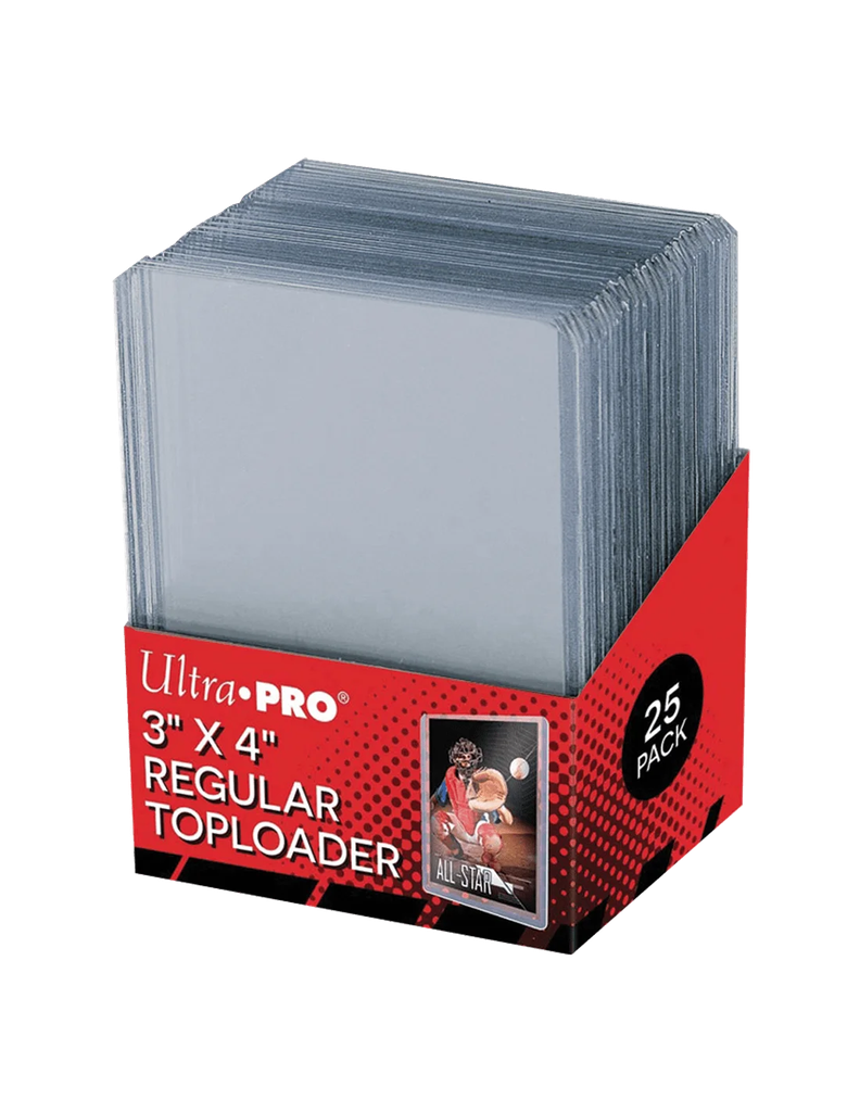 Ultra Pro: 3x4 Regular Toploader - 25 Pack