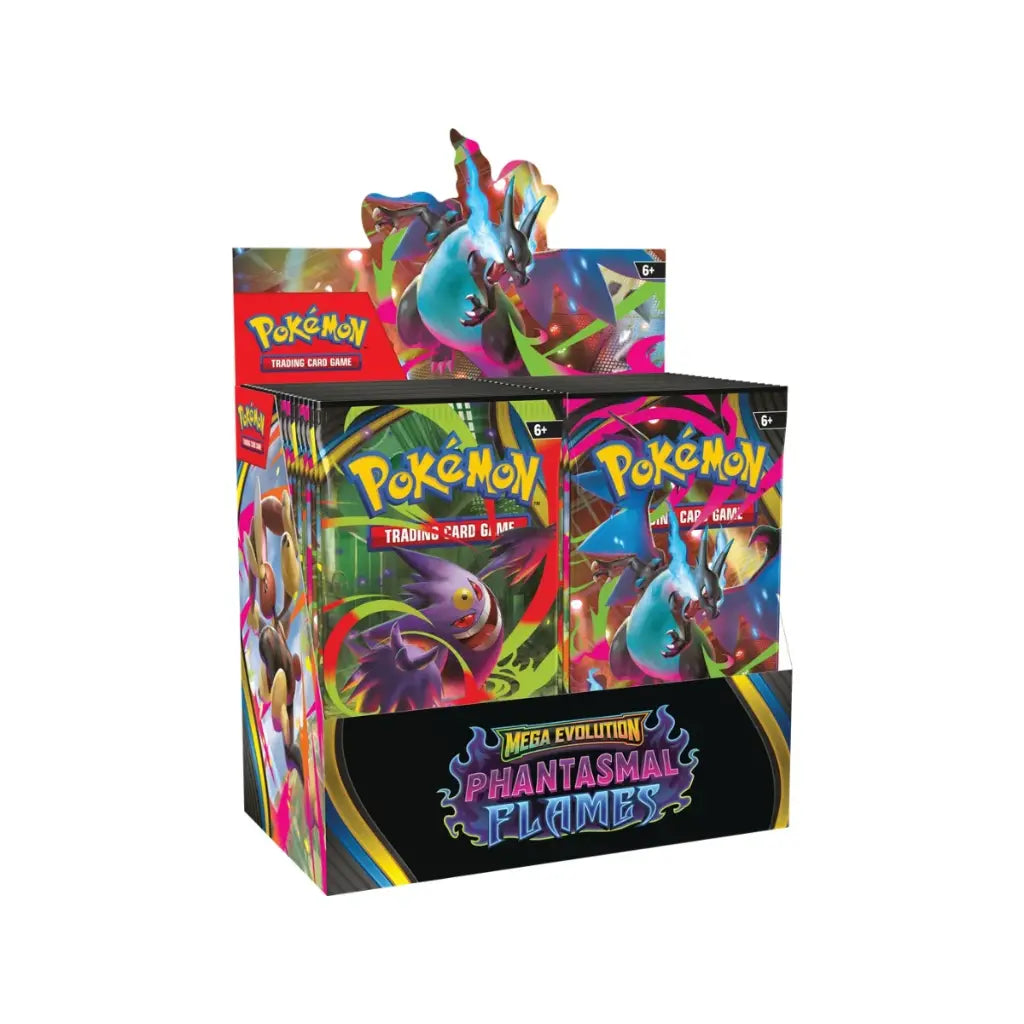 Pokémon TCG: Mega Evolution-Phantasmal Flames Booster Display Box (36 Packs)