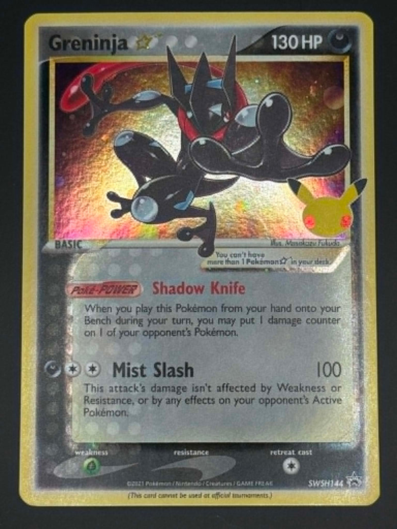 Pokémon Greninja Gold Star SWSH144 Raw Promo | CardQuest