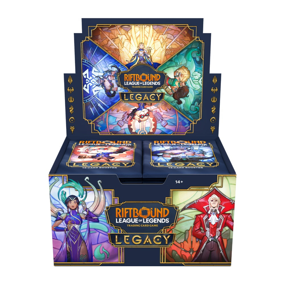 Riftbound: League of Legends TCG – Legacy Booster Display (24 Boosters)
