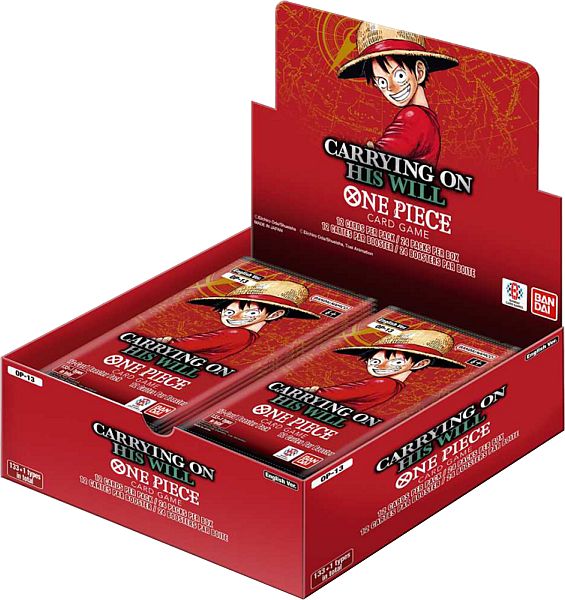 One Piece Card Game: OP13: Carrying On His Will (24 Packs)