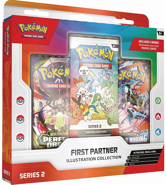 Pokémon TCG: First Partner Illustration Collection: Series 2 Box